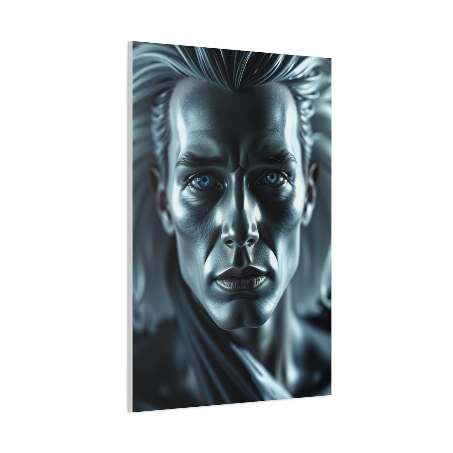 Black, White & Blue Art Supreme Gallery Wall Art & Canvas Print