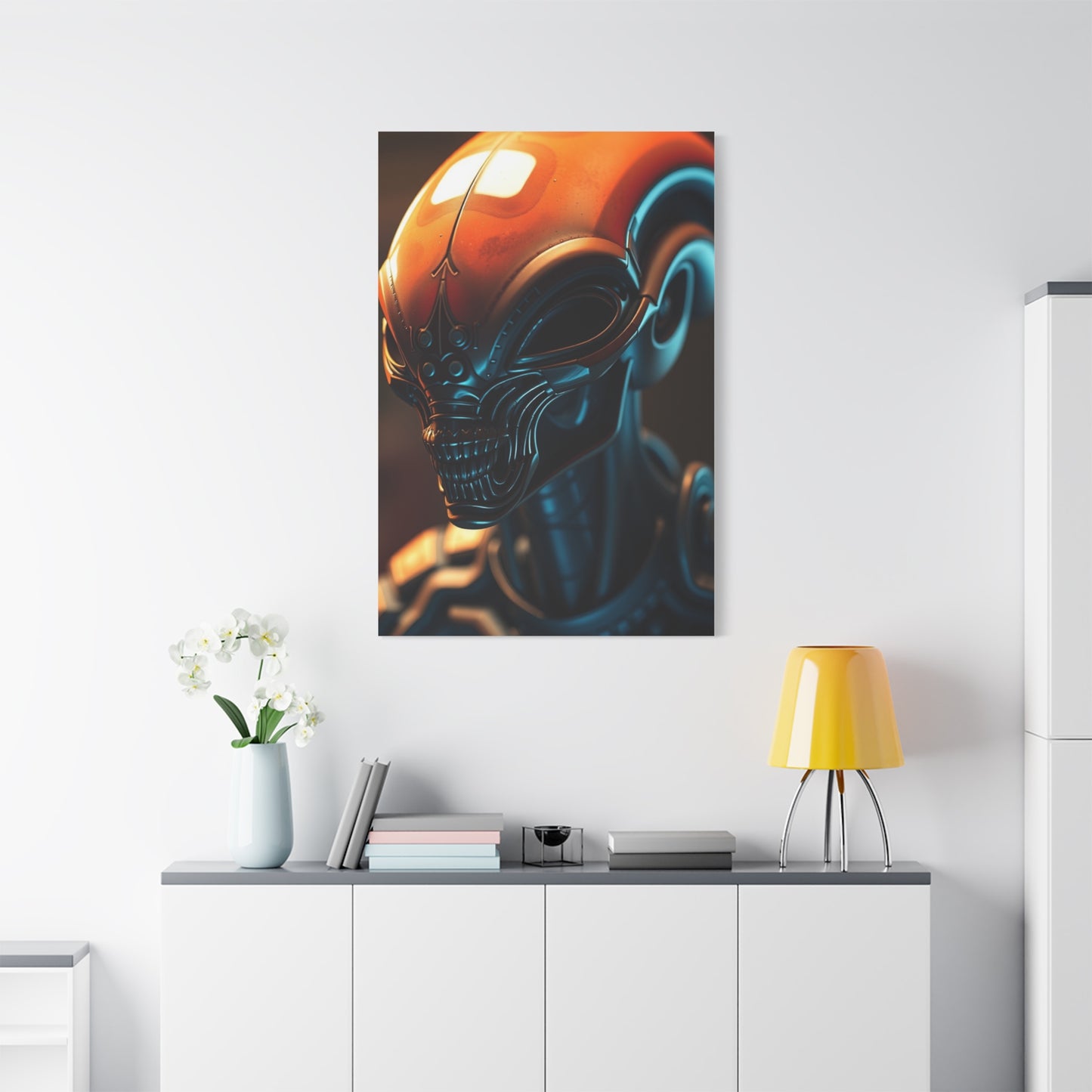 Elite Alien Art Vision Wall Art & Canvas Print
