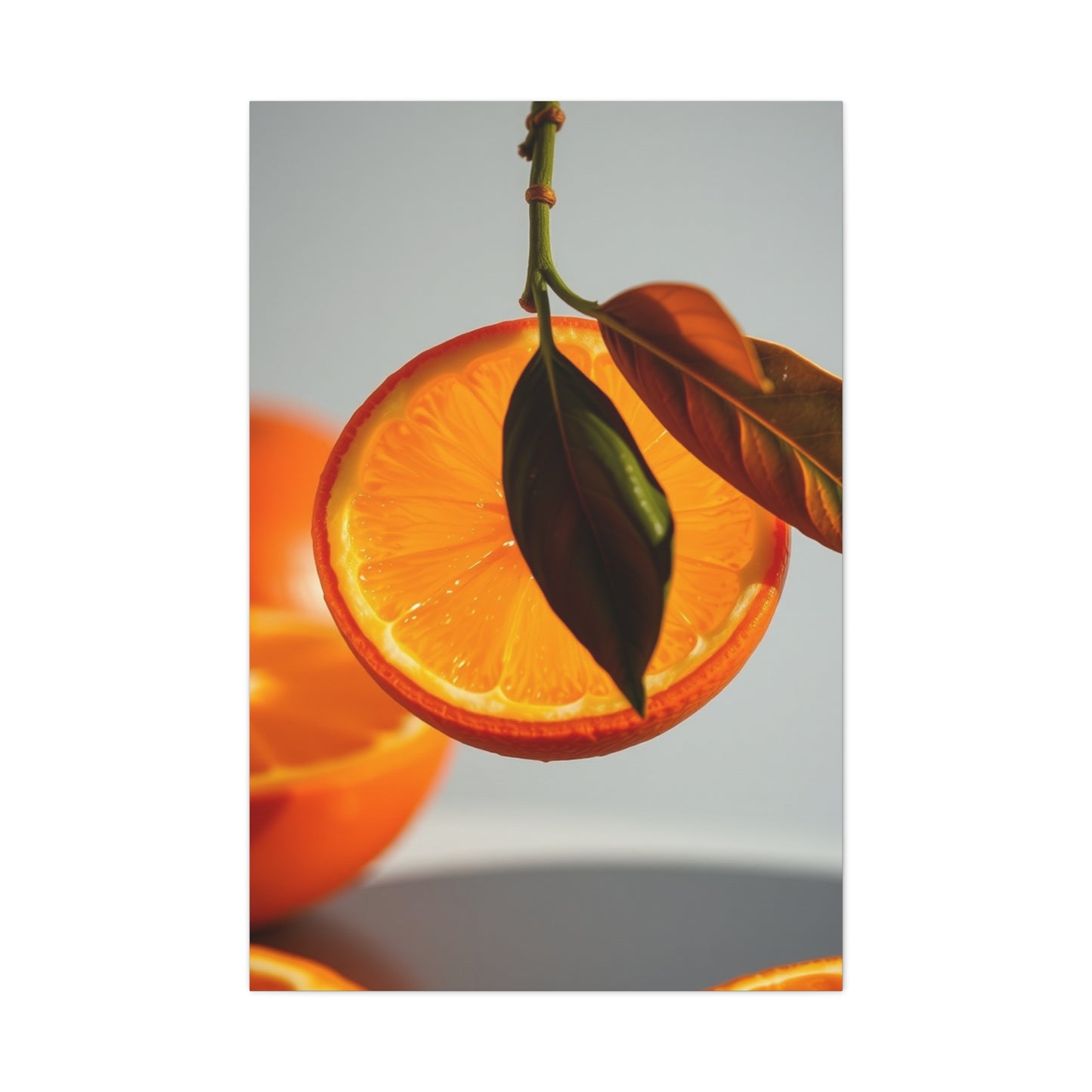 Vermilion Splendor Artwork Wall Art & Canvas Print