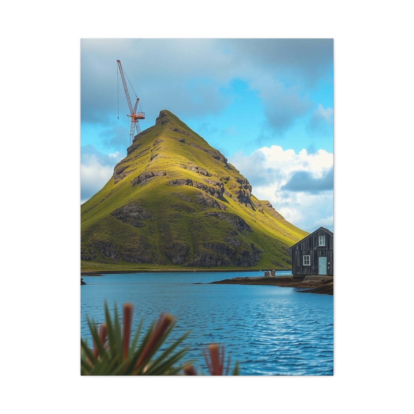 Sapphire Shores of Éire Wall Art & Canvas Print