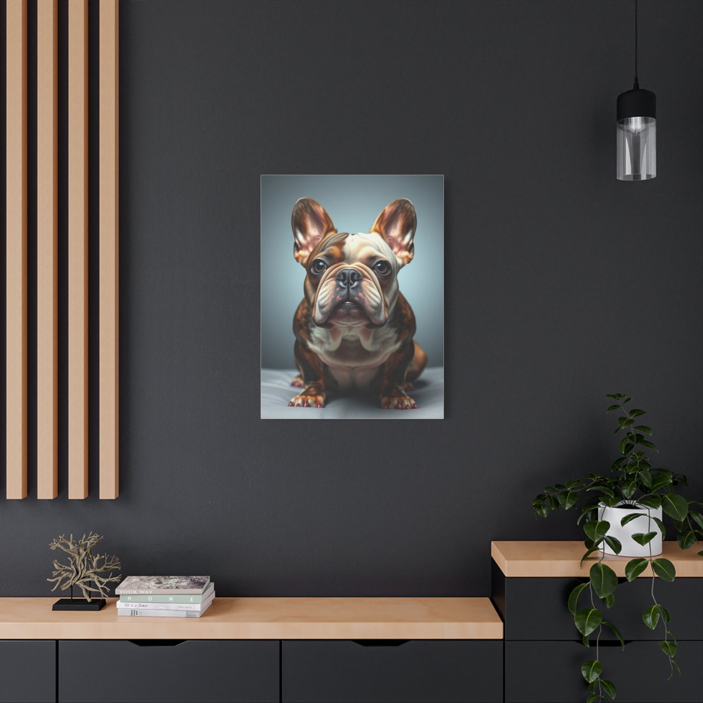 French Bulldog Art Luxury Canvas Wall Art & Canvas Print