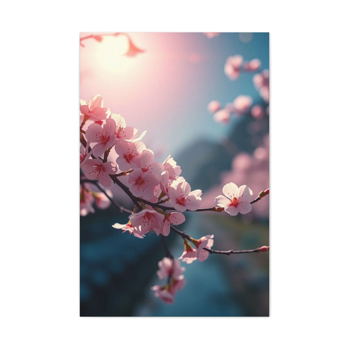 Cherry Blossom Wall Art Refined Canvas Wall Art & Canvas Print