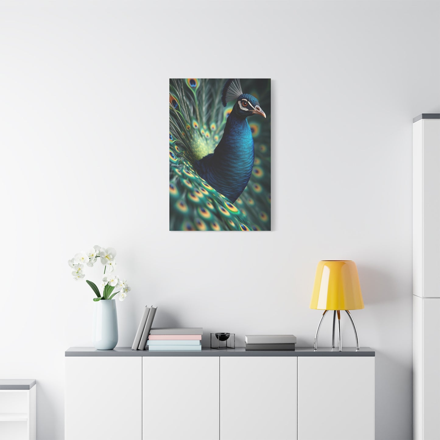 Peacock Art Luxury Canvas Wall Art & Canvas Print