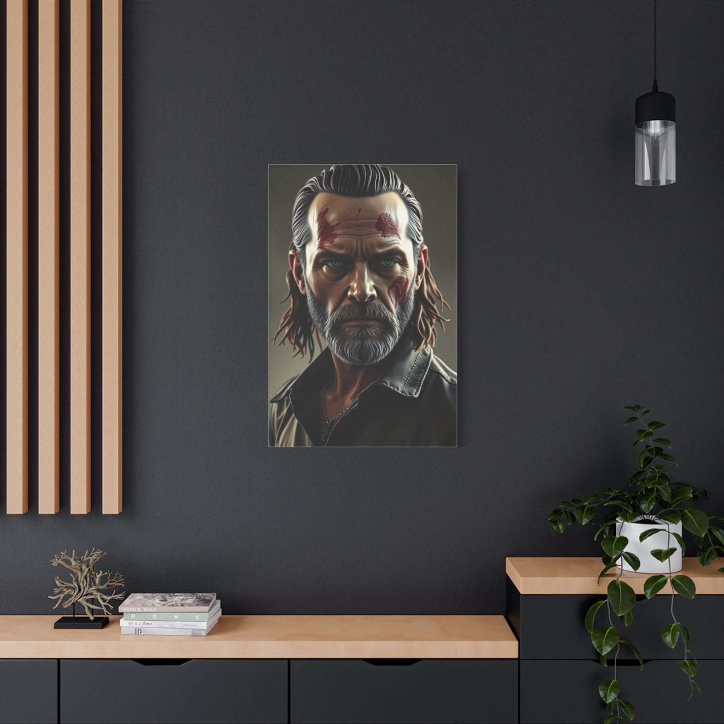 Masterpiece The Walking Dead Characters Art Vision Wall Art & Canvas Print