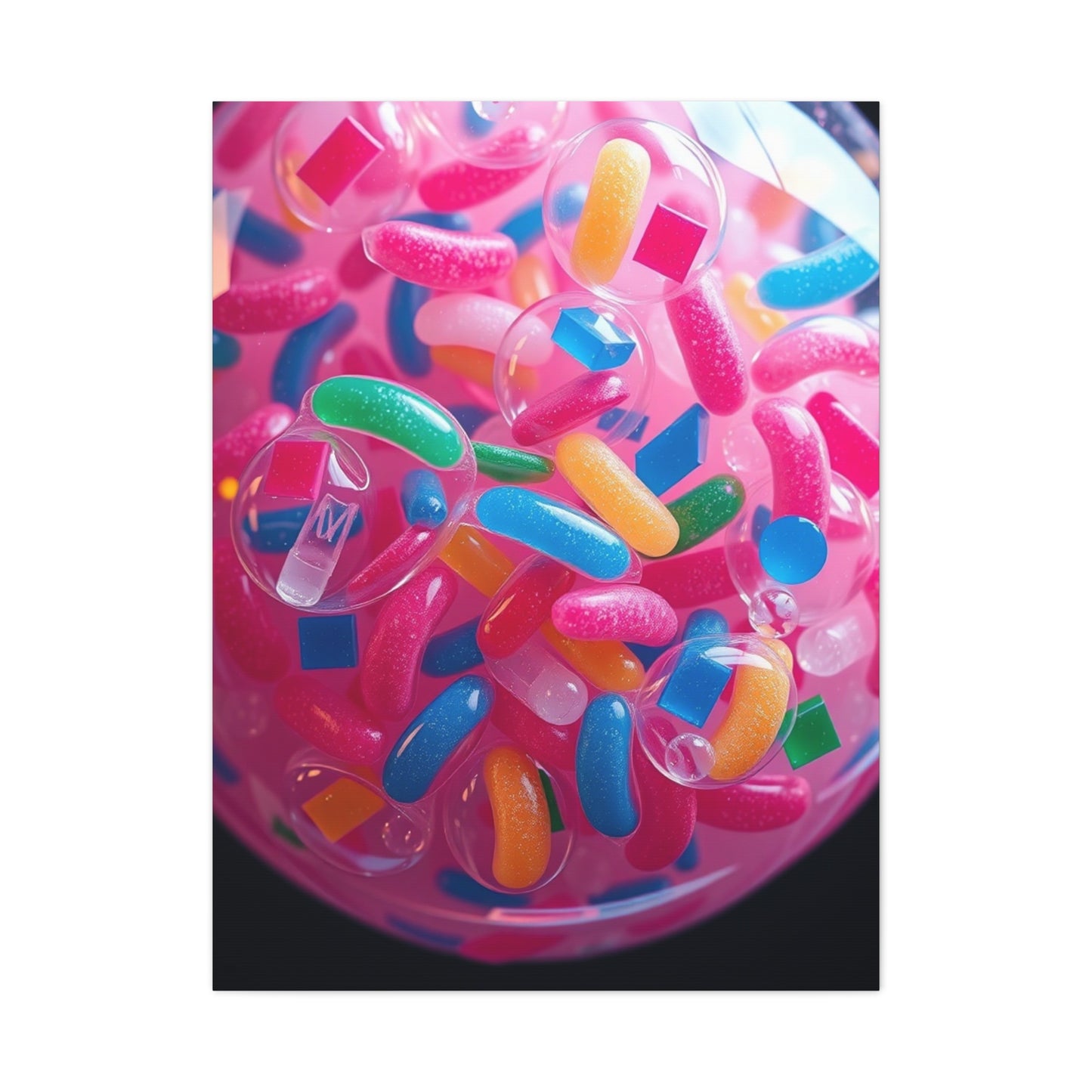Collection Bubble Gum Art Art Wall Art & Canvas Print