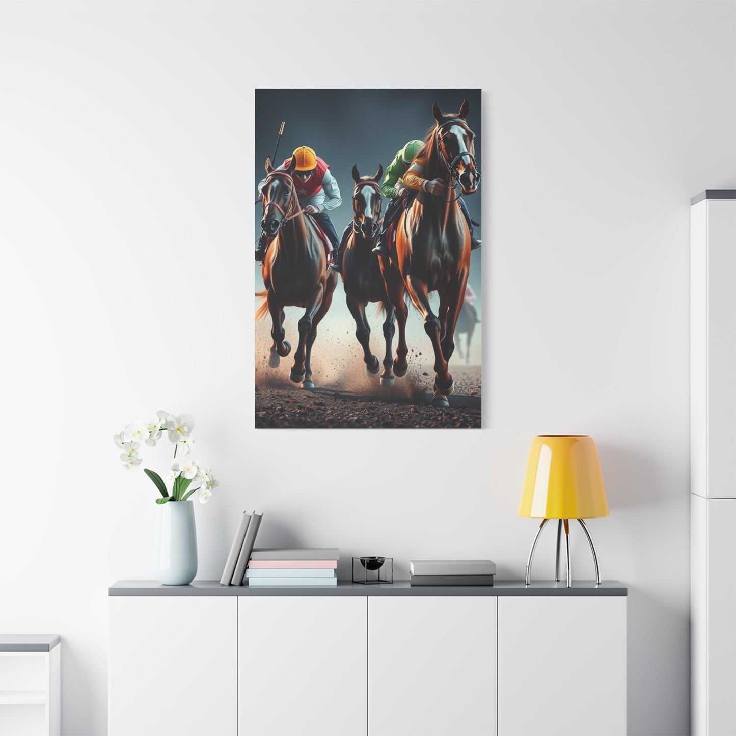 Horse Racing Art Supreme Gallery Wall Art & Canvas Print