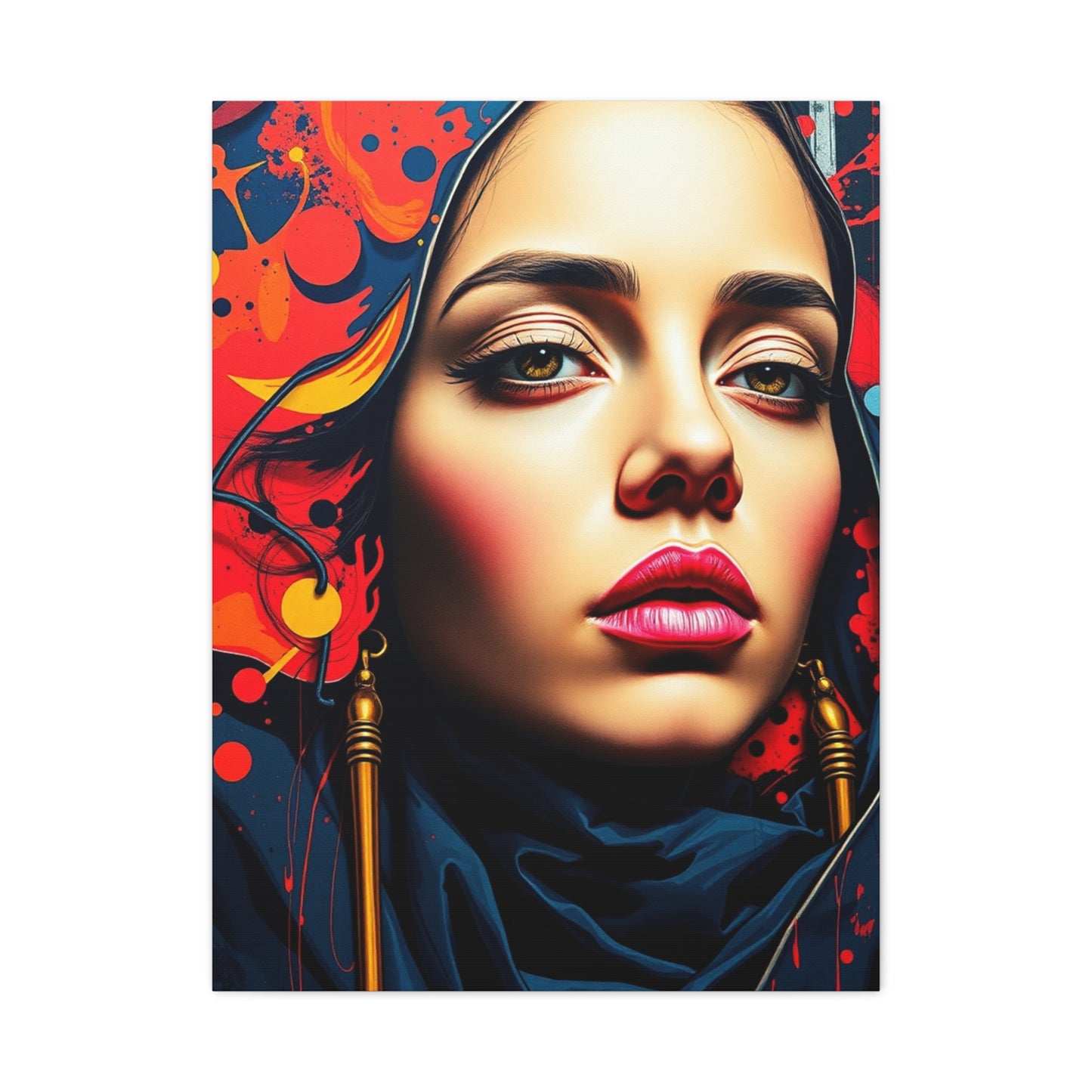 Luxe Abstract Masterpiece Wall Art & Canvas Print