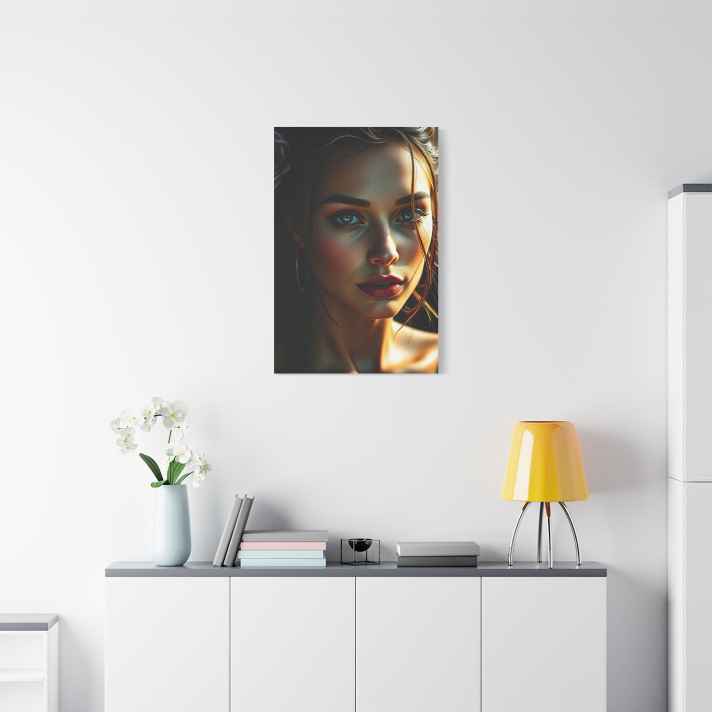 Majestic Maiden Mural Wall Art & Canvas Print