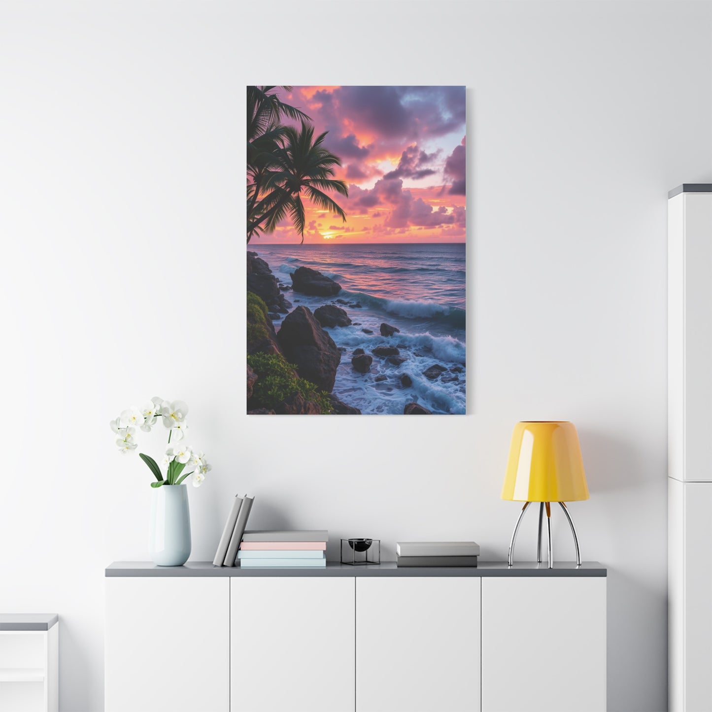 Azure Coastline Opus Wall Art & Canvas Print