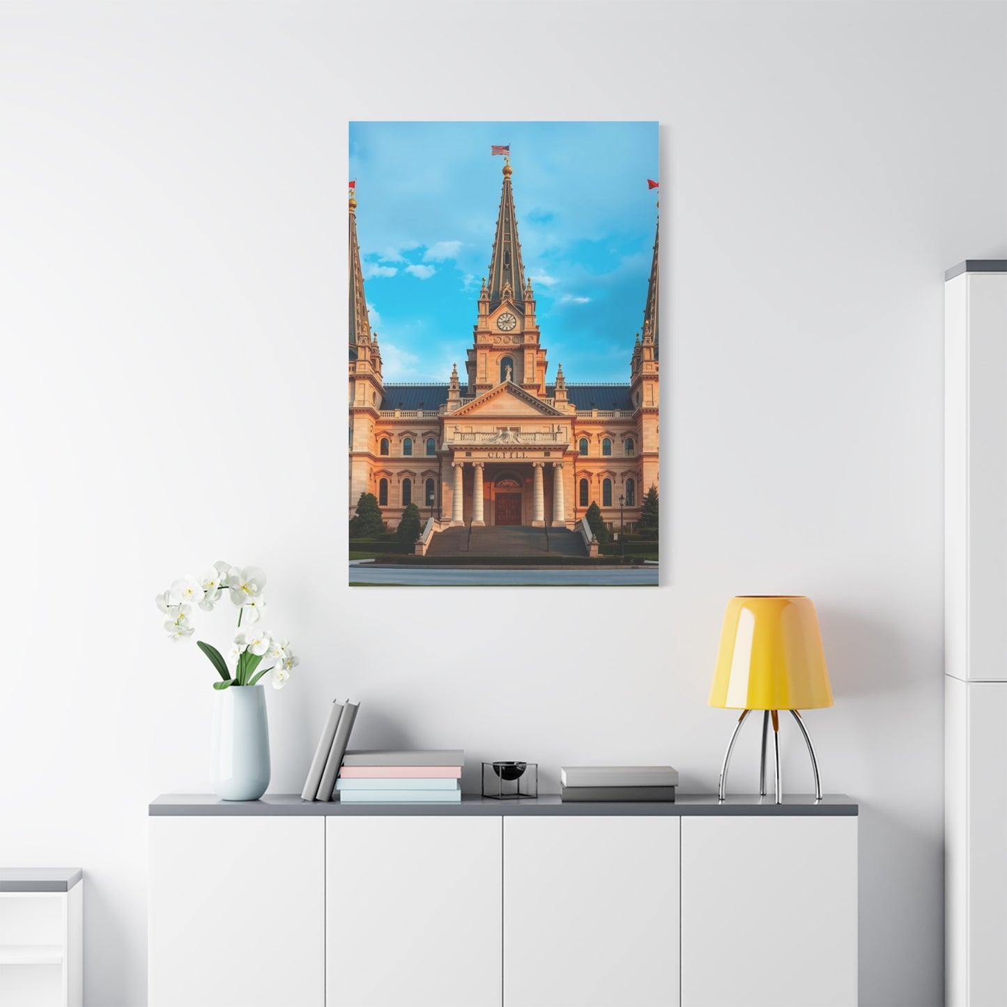 The LDS Temple Art Supreme Gallery Wall Art & Canvas Print