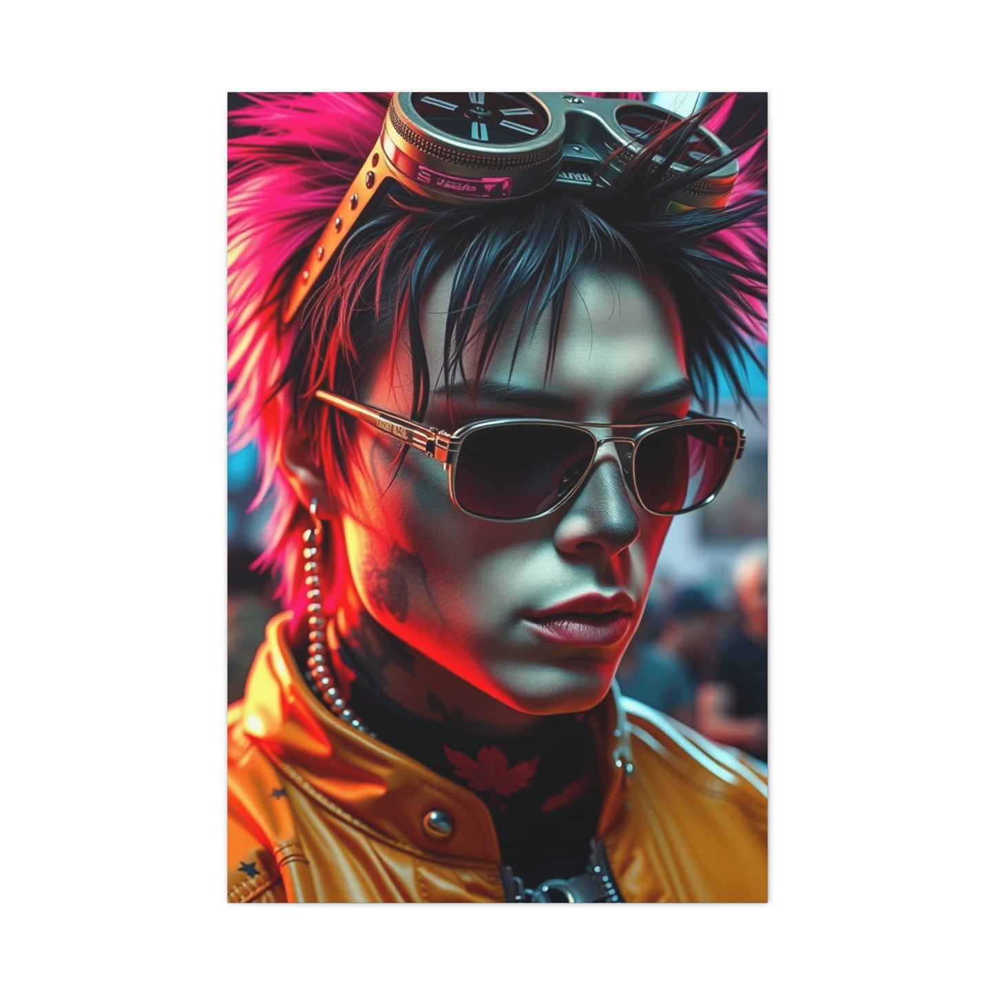 Avant-Garde Grit Art Wall Art & Canvas Print