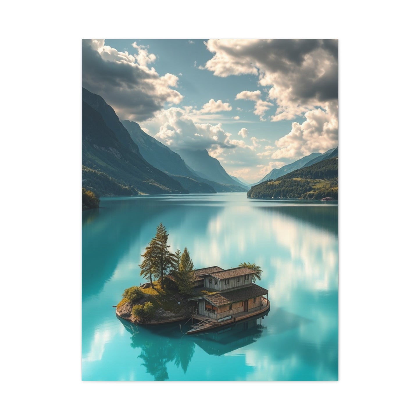 Supreme Lakes Art Collection Wall Art & Canvas Print