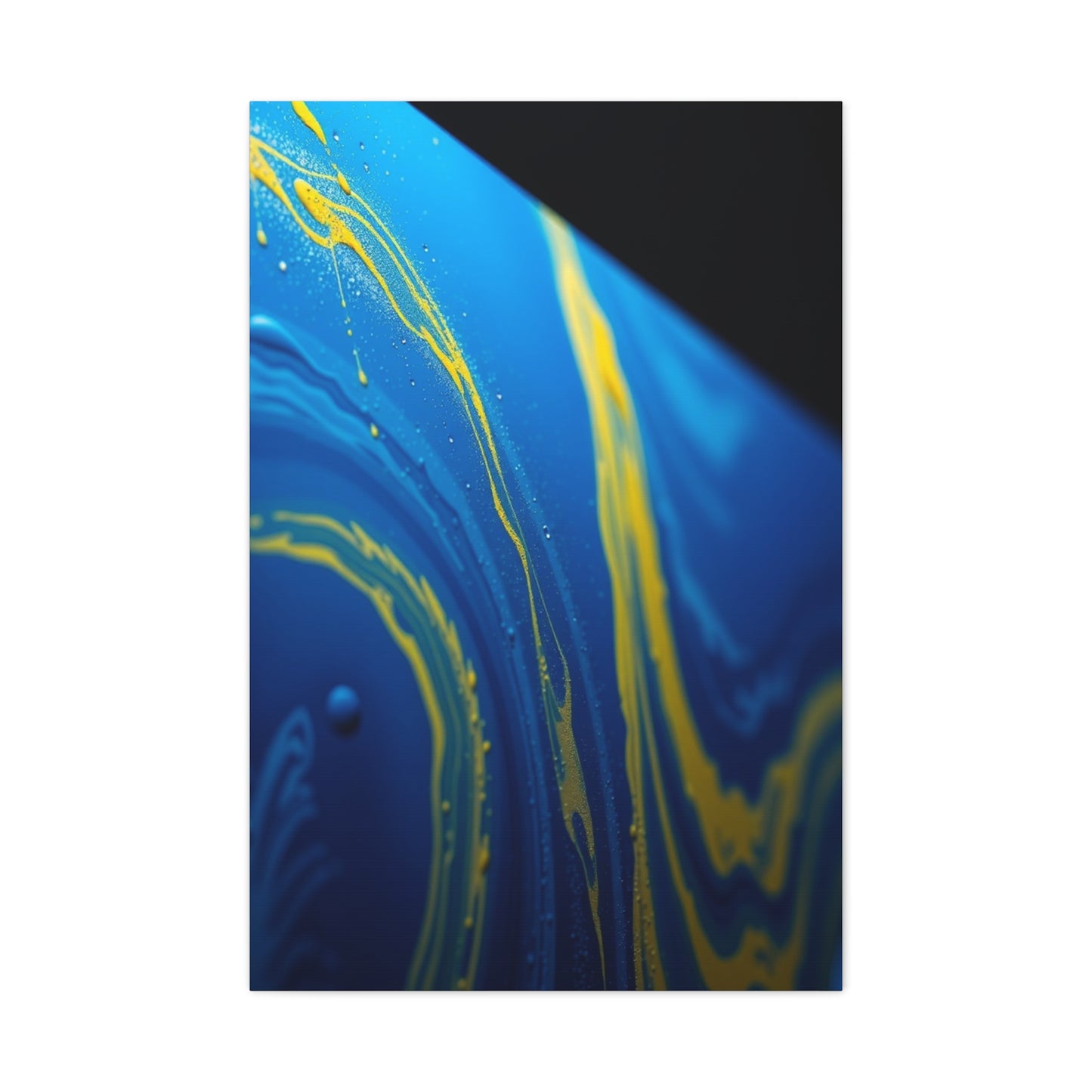 Blue & Yellow Art Supreme Gallery Wall Art & Canvas Print