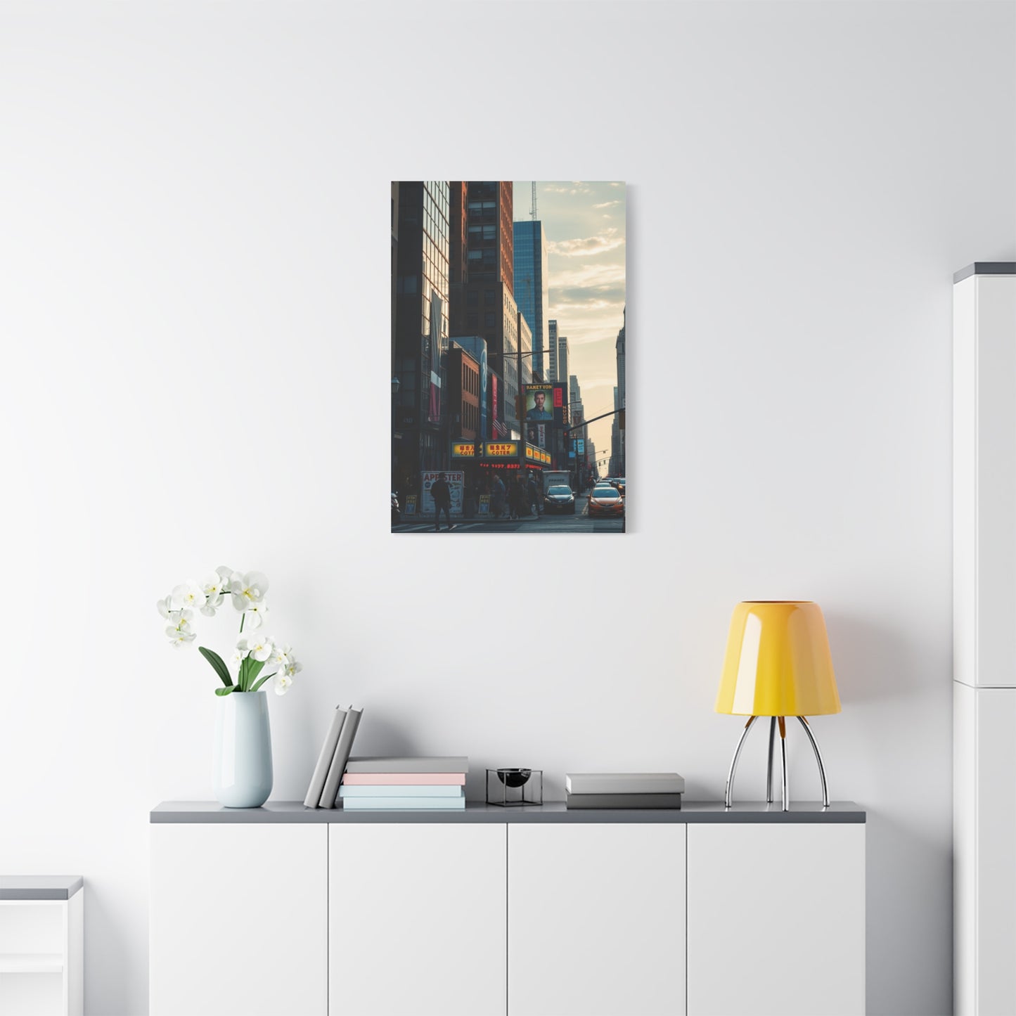Times Square Luminosity Wall Art & Canvas Print