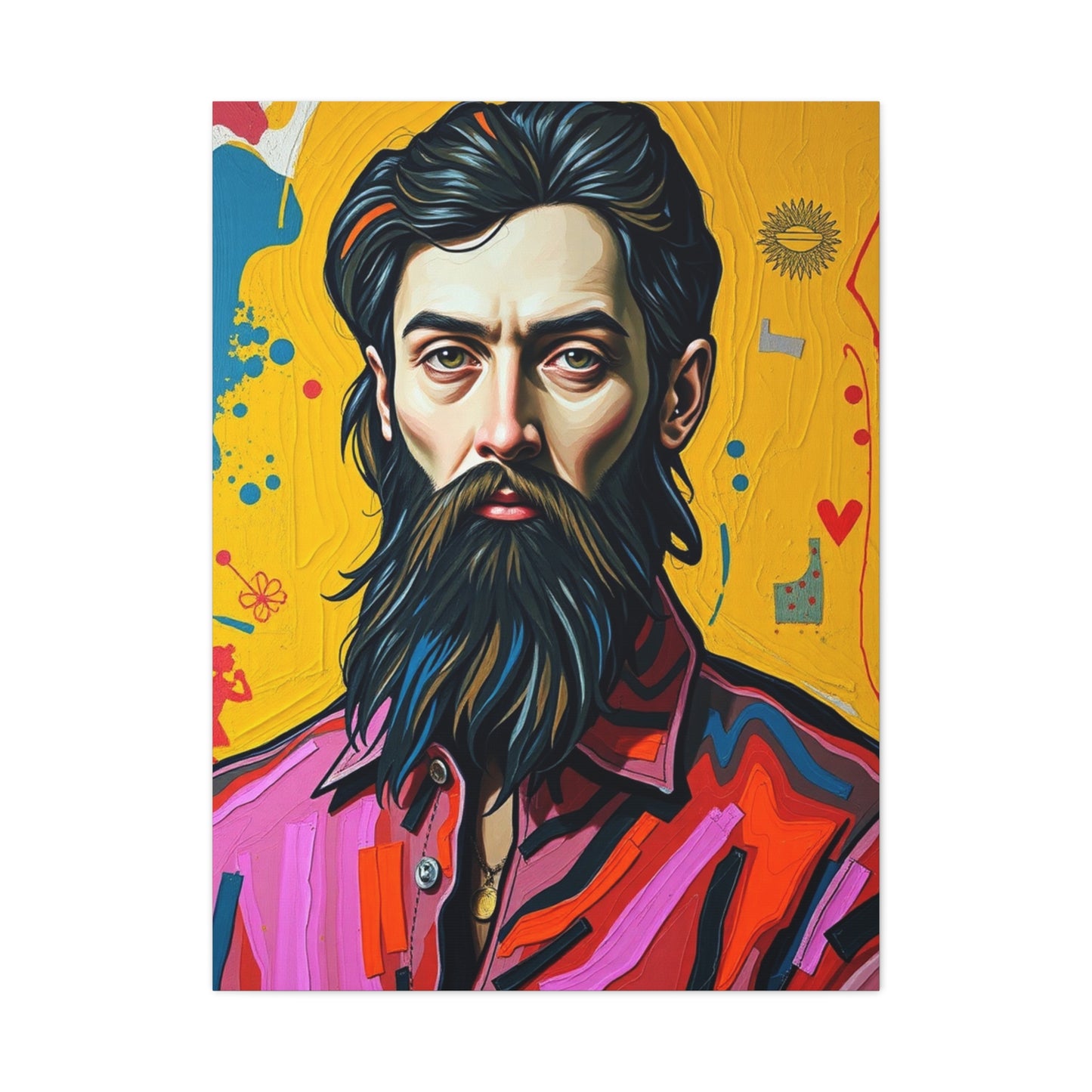 Elysian Expression Canvas Wall Art & Canvas Print