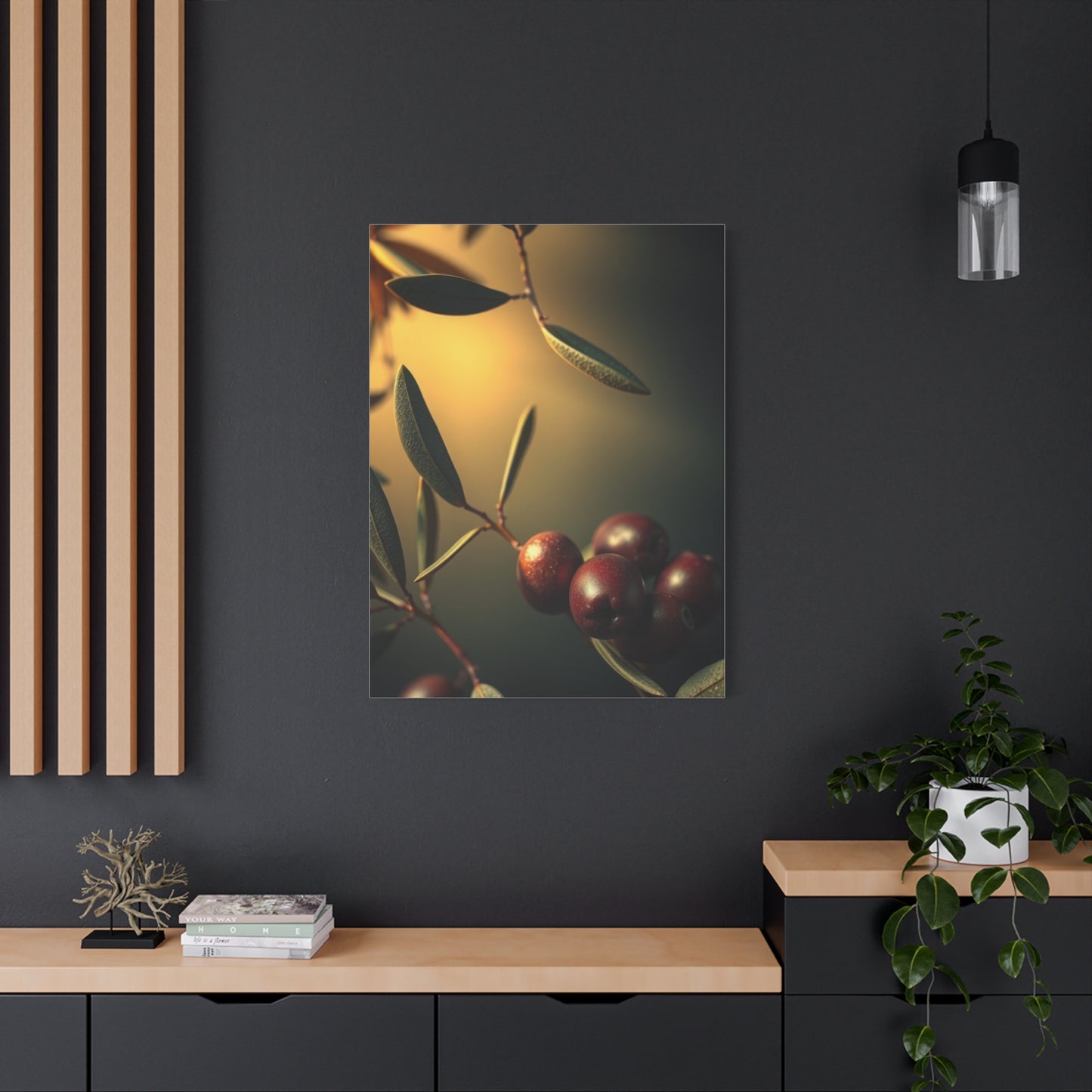 Sublime Olive Reverence Wall Art & Canvas Print
