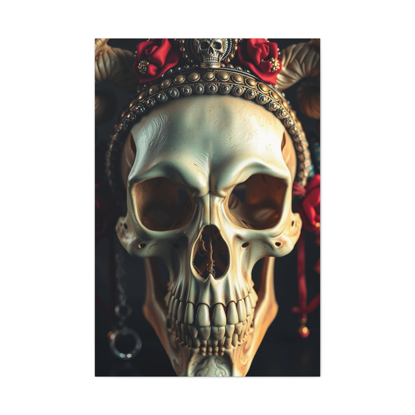 Supreme Skulls Art Collection Wall Art & Canvas Print