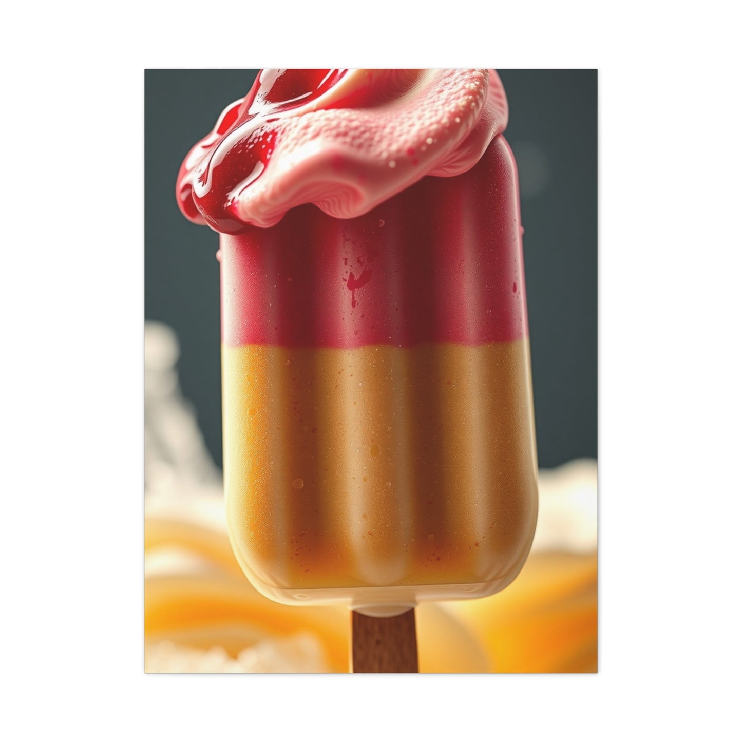 Ice Cream & Popsicle Art Refined Canvas Wall Art & Canvas Print