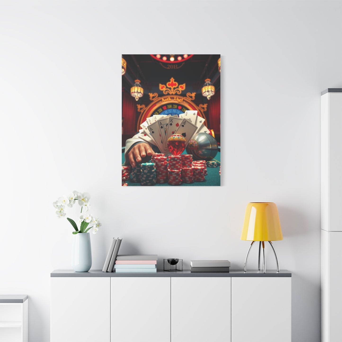 Gambling & Casino Art Refined Canvas Wall Art & Canvas Print