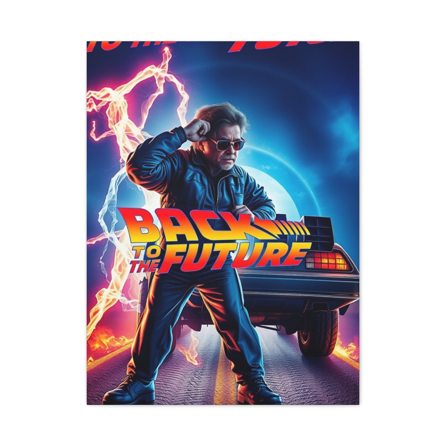 Back to the Future Art Refined Canvas Wall Art & Canvas Print
