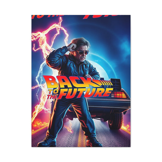 Back to the Future Art Refined Canvas Wall Art & Canvas Print