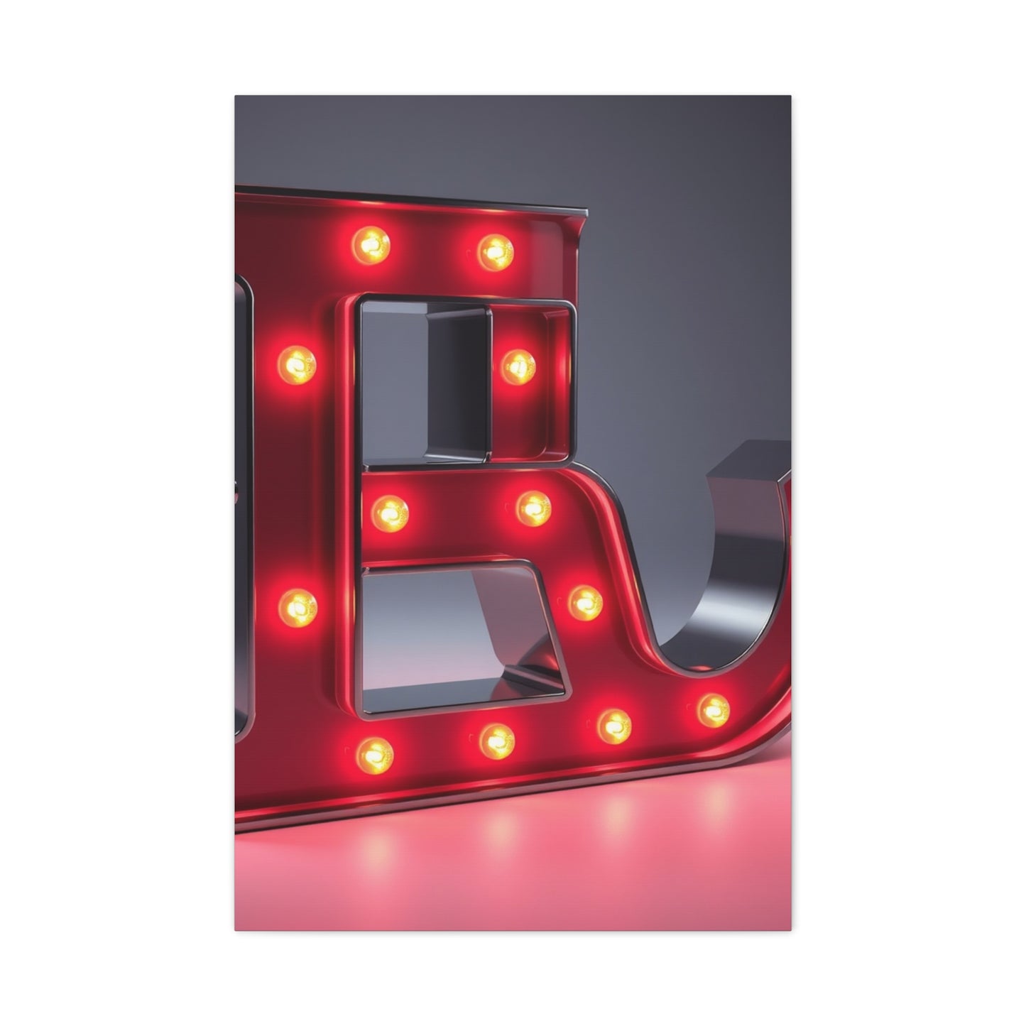 Alphabet & Letter Art Supreme Canvas Wall Art & Canvas Print