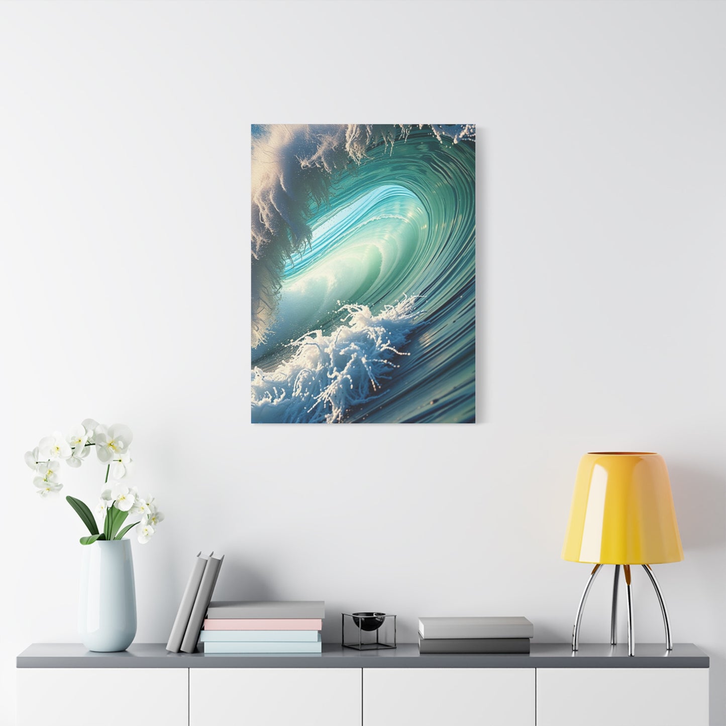 Tranquil Surf Reverie Wall Art & Canvas Print