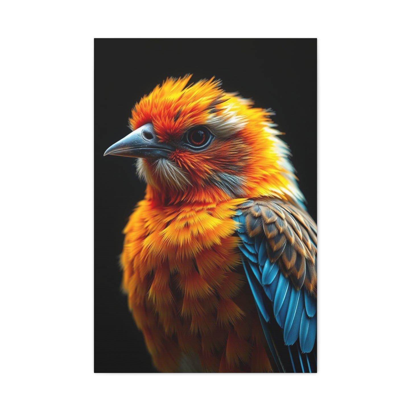 Feathered Harmony Tableau Wall Art & Canvas Print