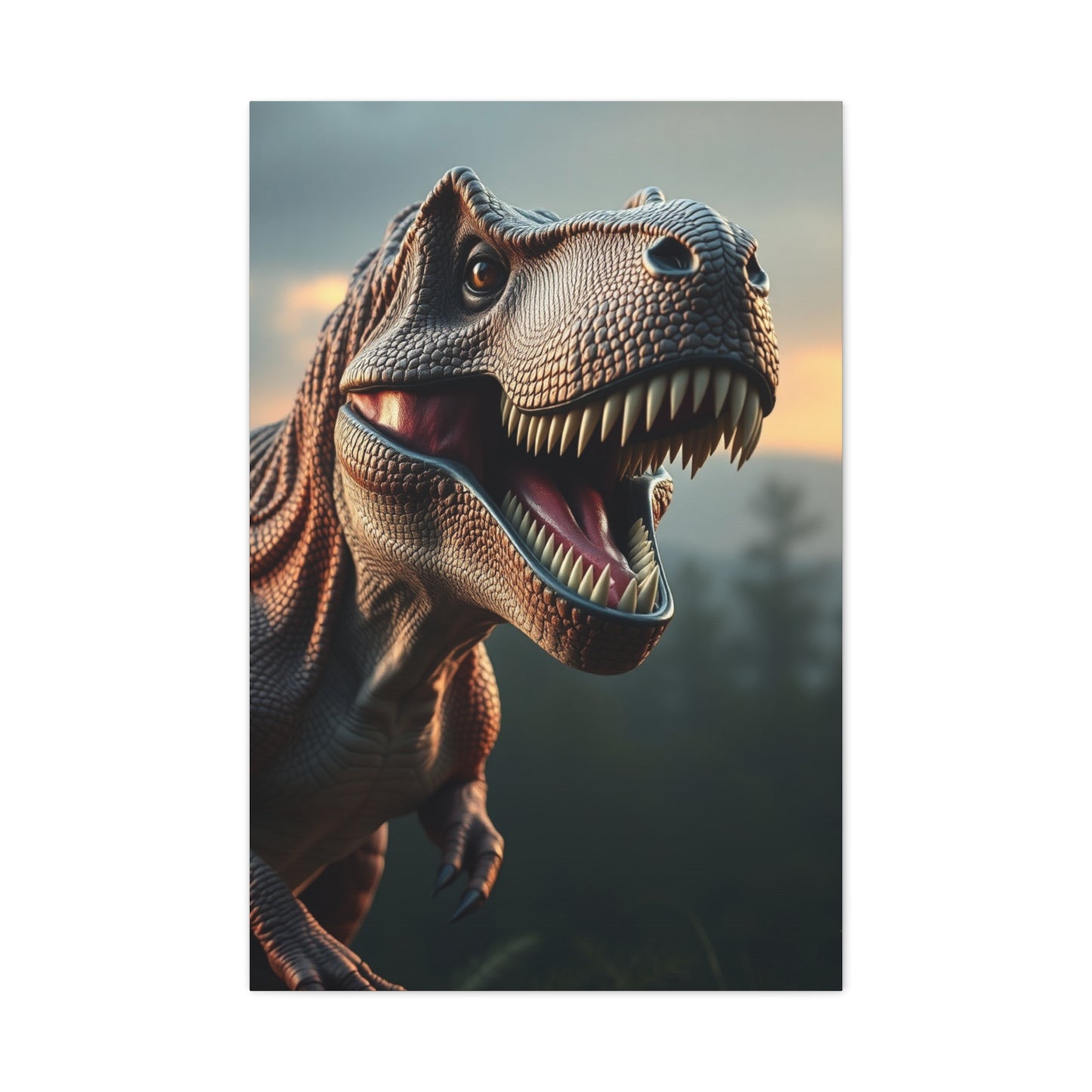 Supreme Tyrannosaurus Rex Art Collection Wall Art & Canvas Print