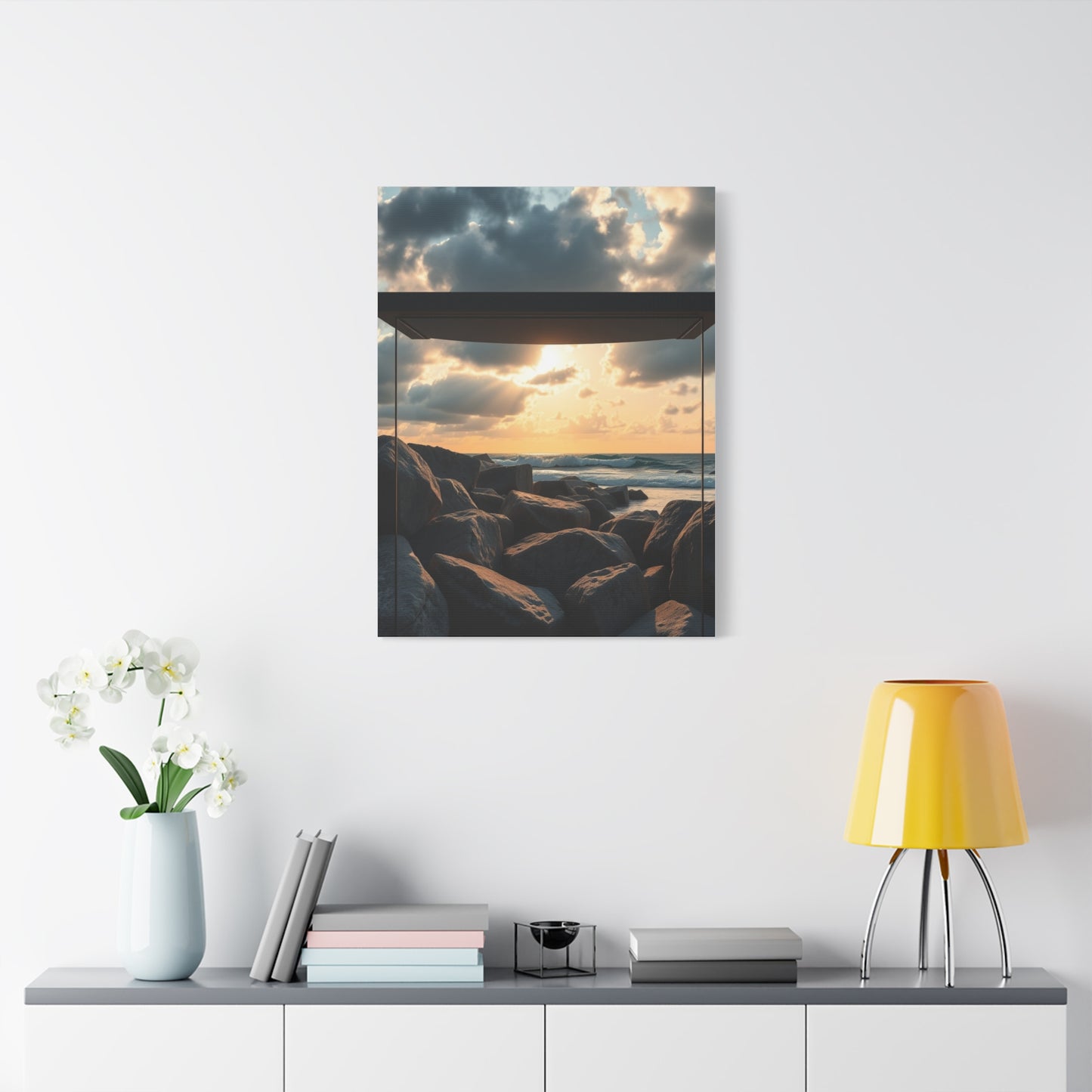 Coastal Panorama Elegance Wall Art & Canvas Print