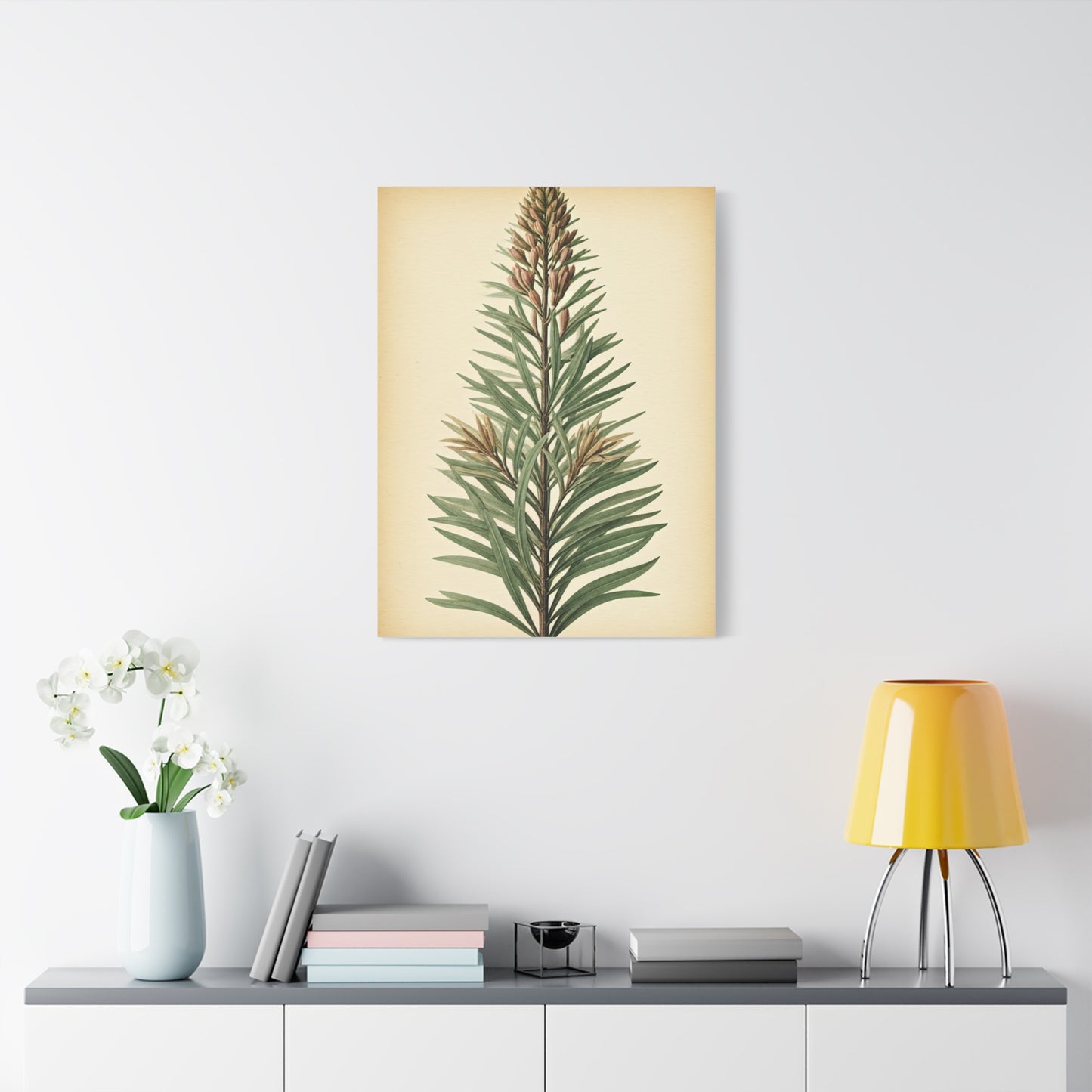 Vintage Fern Study Wall Art & Canvas Prints
