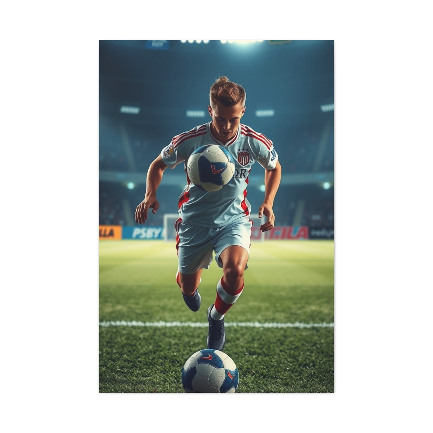 Masterpiece Soccer Art Vision Wall Art & Canvas Print
