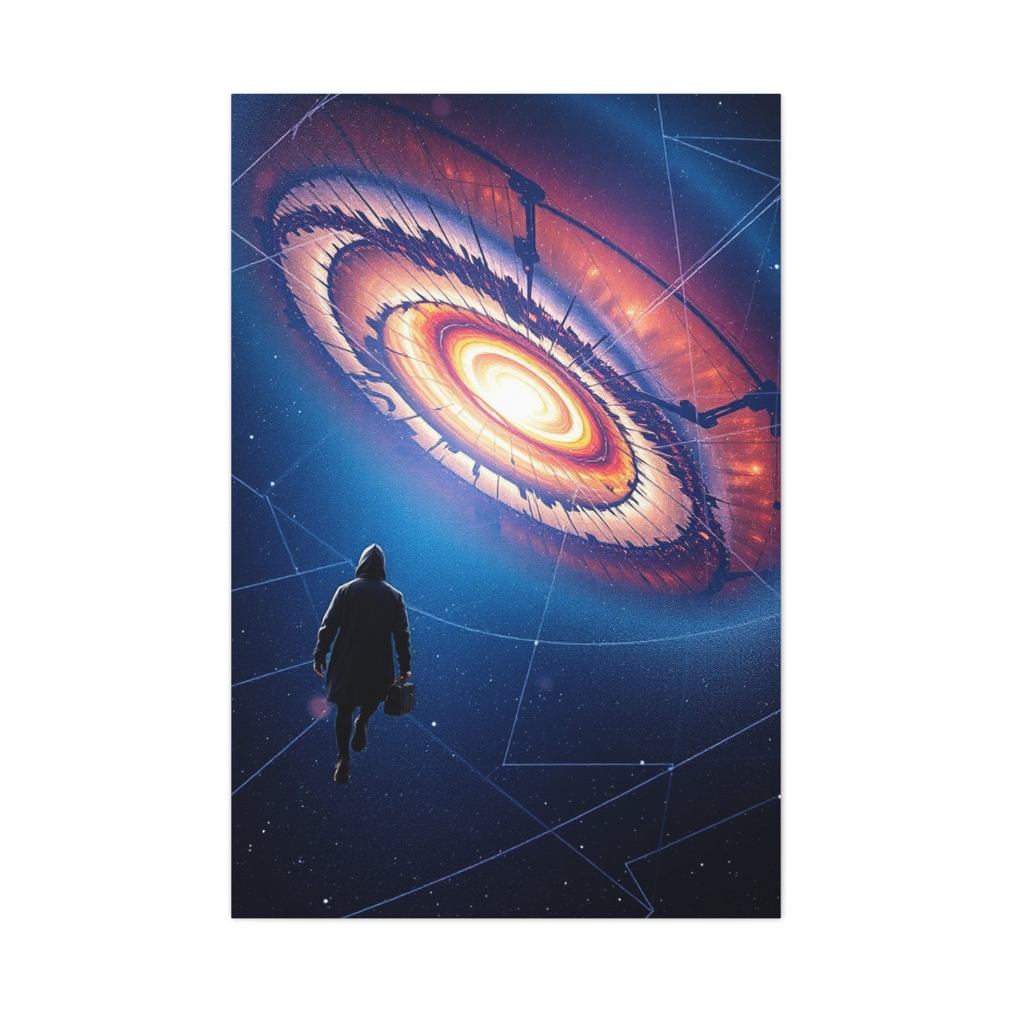 Ethereal Galaxy Impression Wall Art & Canvas Print