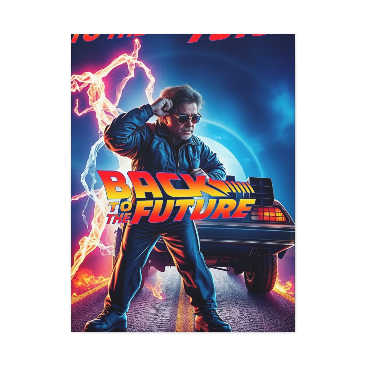 Back to the Future Art Refined Canvas Wall Art & Canvas Print