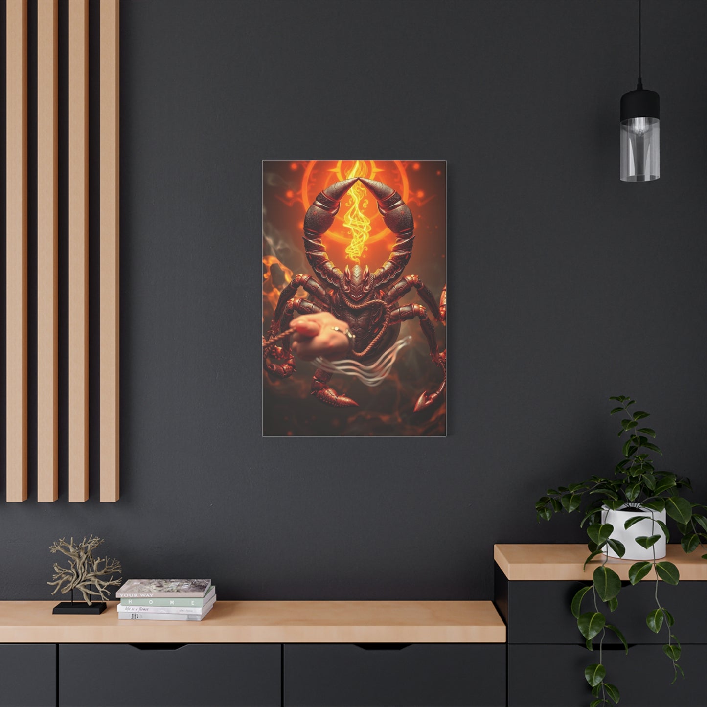 Celestial Scorpio Masterpiece Wall Art & Canvas Print