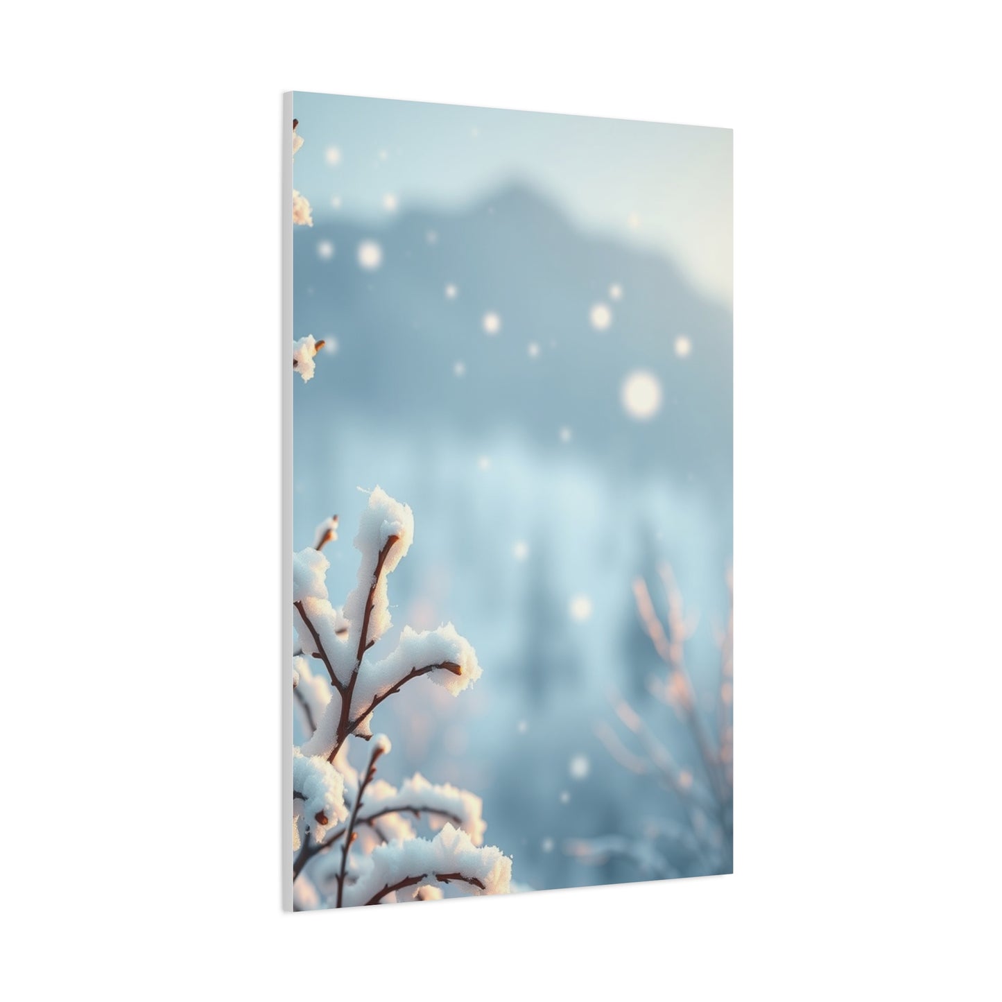 Crystalline Season Canvas Wall Art & Canvas Print