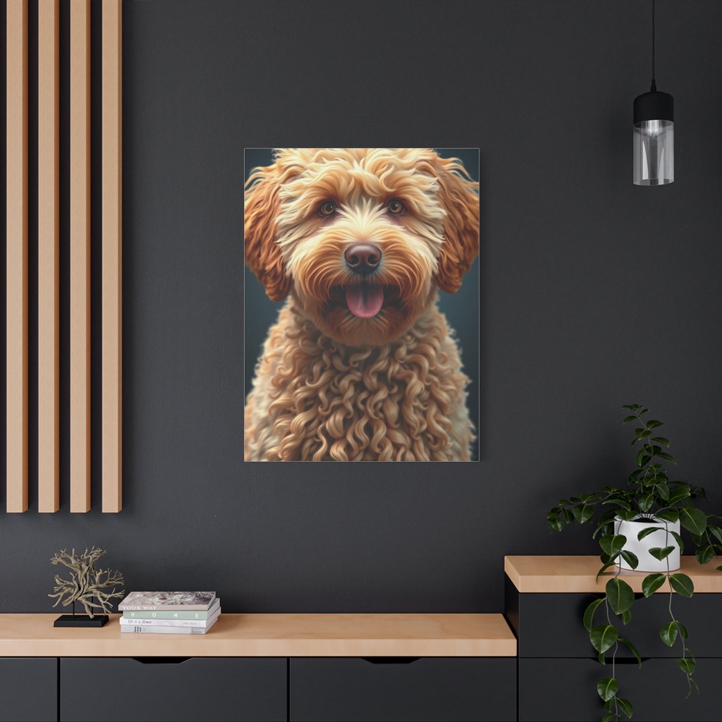 Golden Doodle Art Luxury Canvas Wall Art & Canvas Print