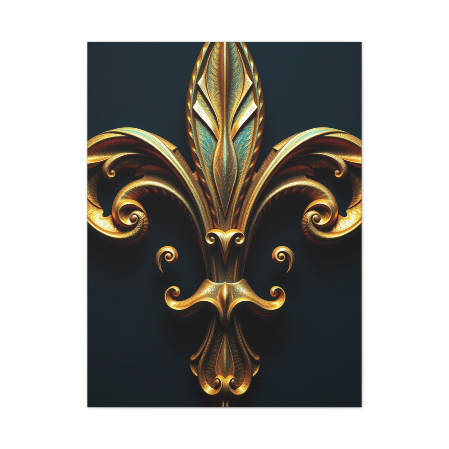 Fleur-de-Lis Art Supreme Gallery Wall Art & Canvas Print