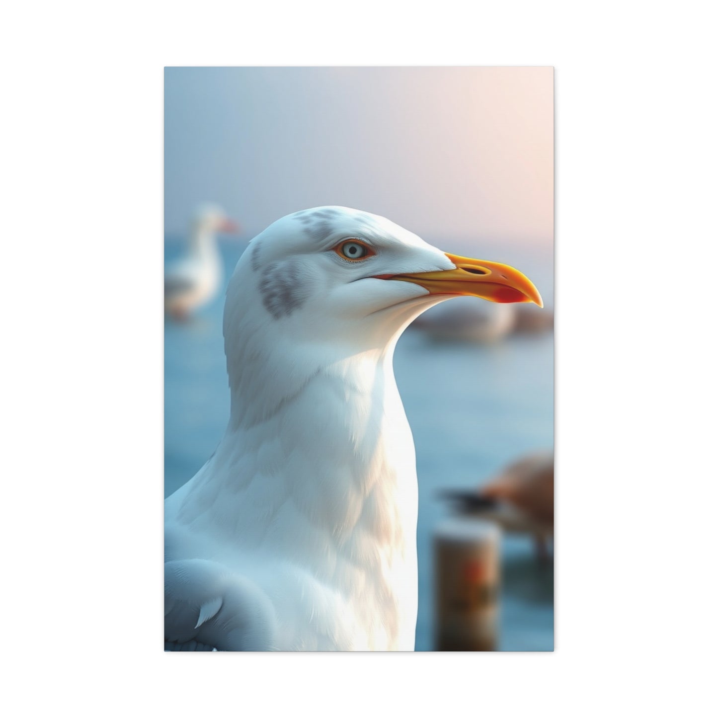 Vision Sea Gull Art Art Wall Art & Canvas Print