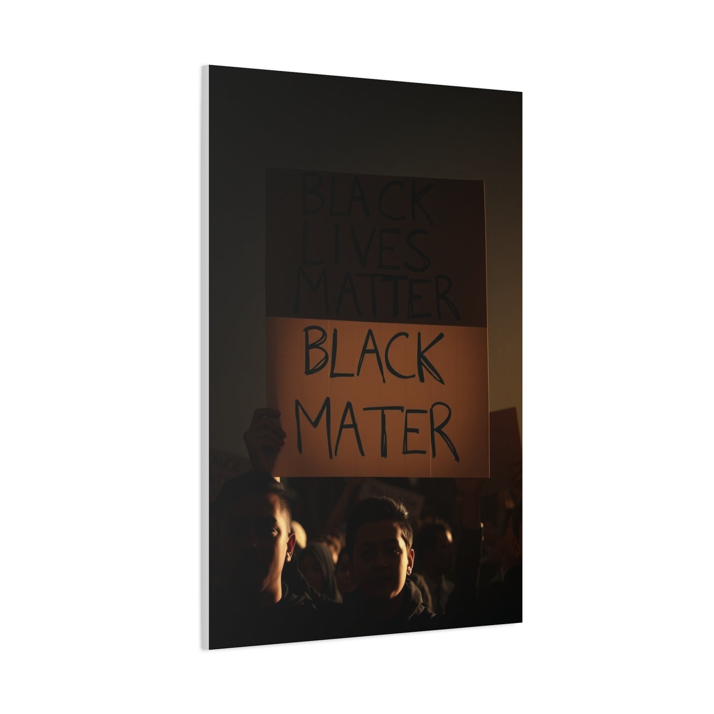 Vision Black Lives Matter Art Art Wall Art & Canvas Print