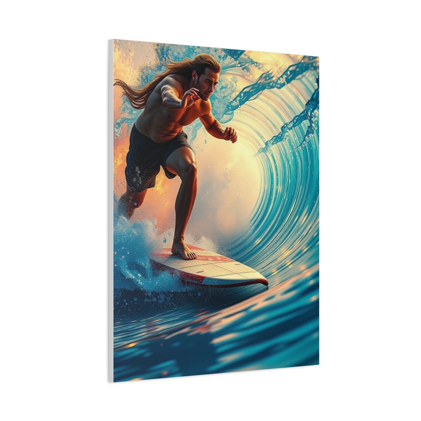 Luxe Surfscape Canvas Wall Art & Canvas Print