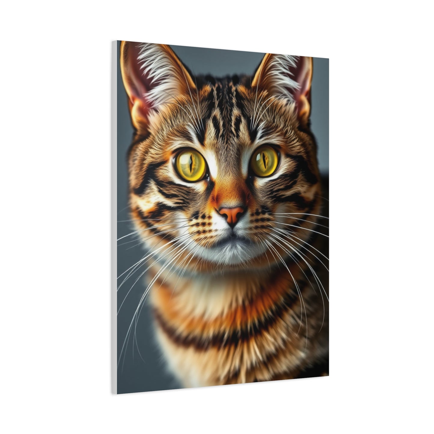 Tabby Cat Art Refined Canvas Wall Art & Canvas Print