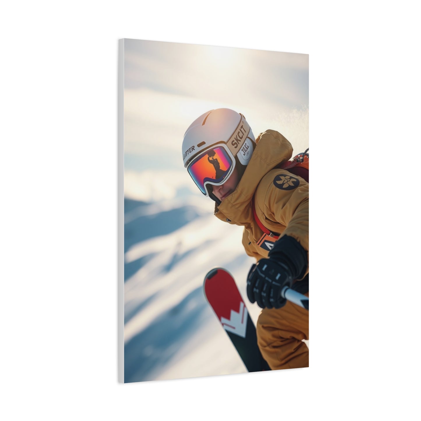 Elite Skiing Art Vision Wall Art & Canvas Print