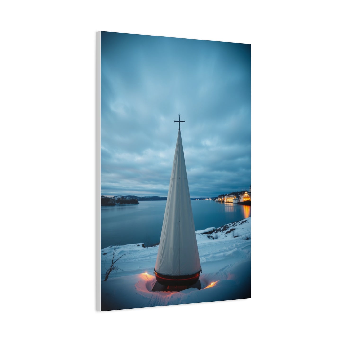 Arctic Tranquility Canvas Wall Art & Canvas Print