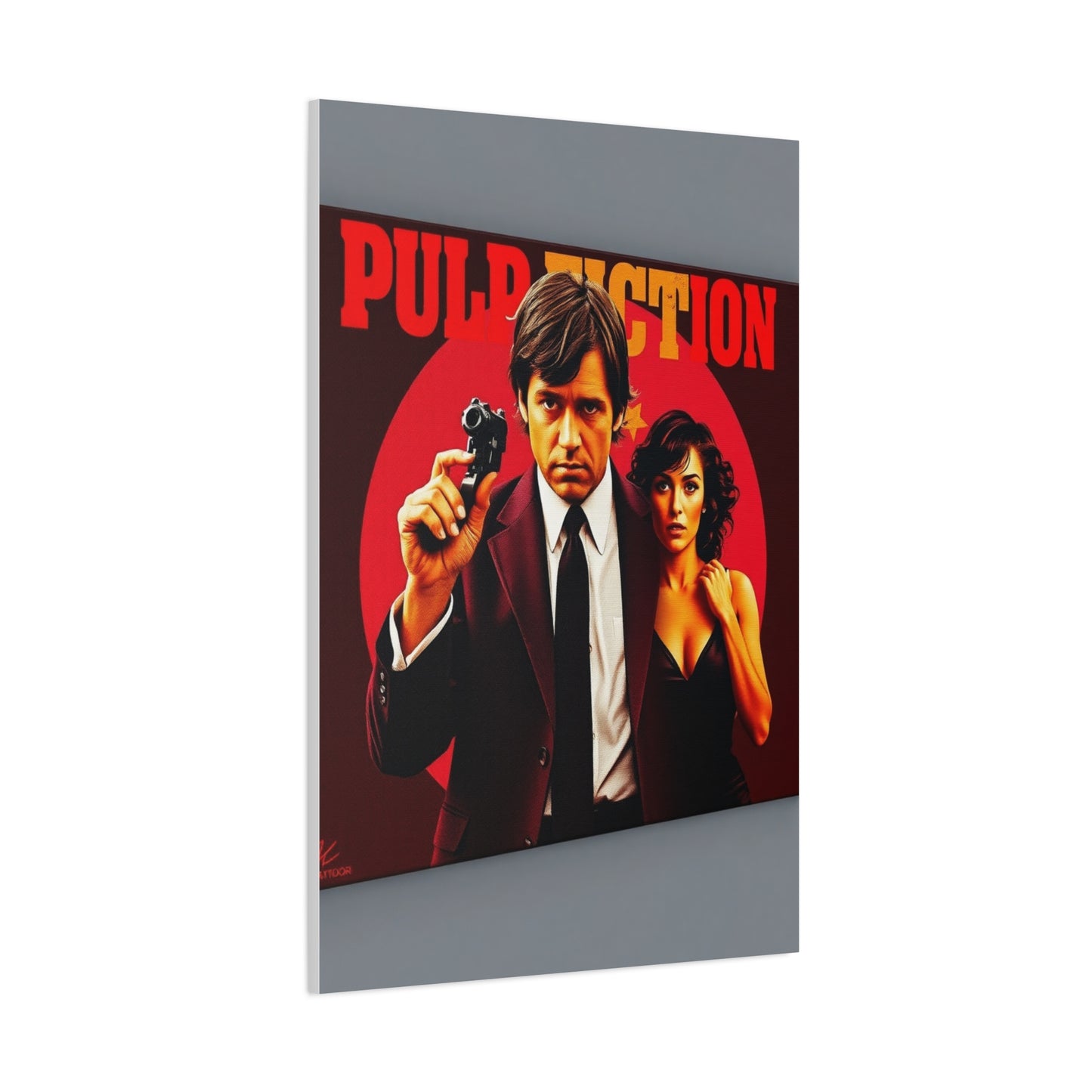 Masterpiece Pulp Fiction Canvas Art Vision Wall Art & Canvas Print
