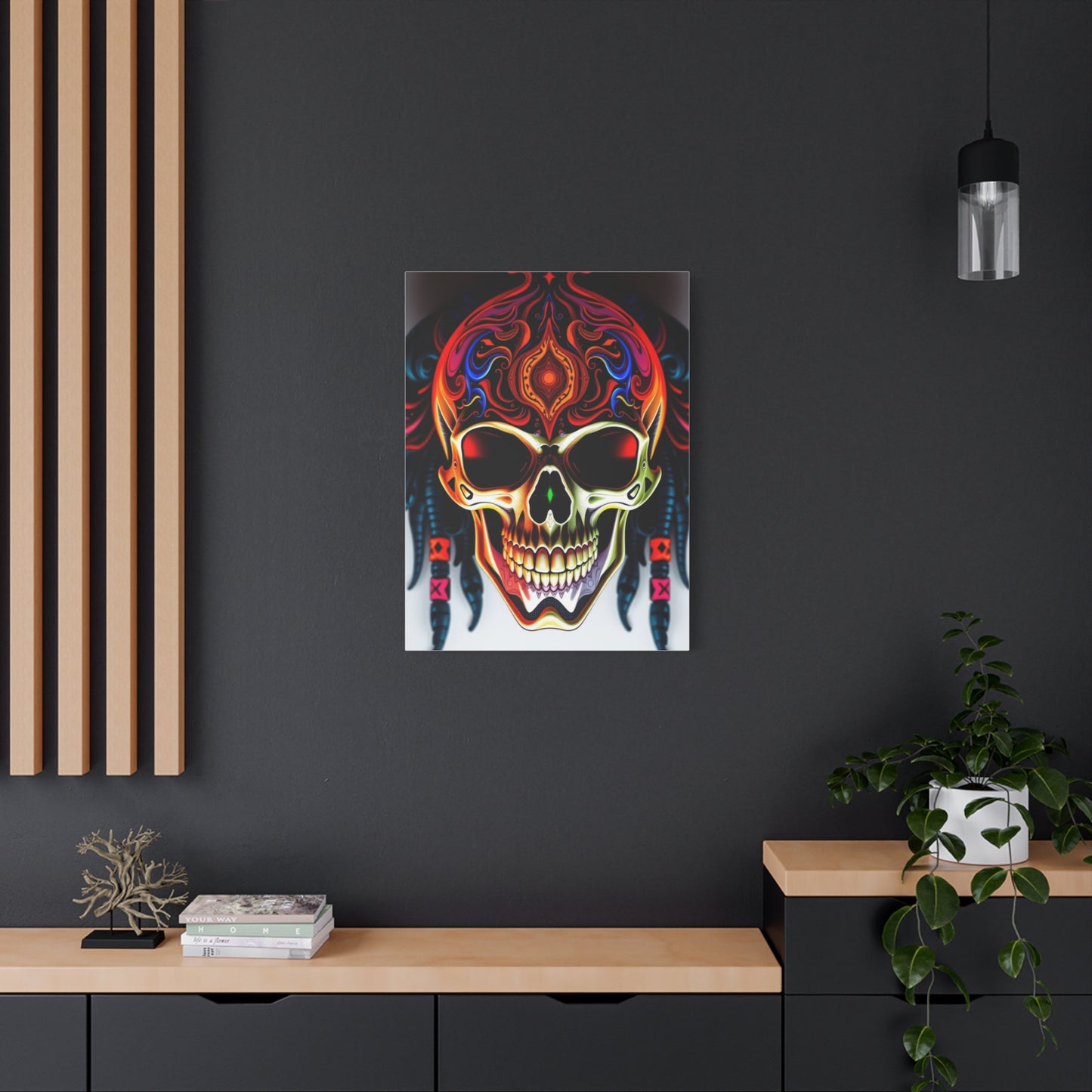 Psychedelic Cranium Reverie Wall Art & Canvas Print