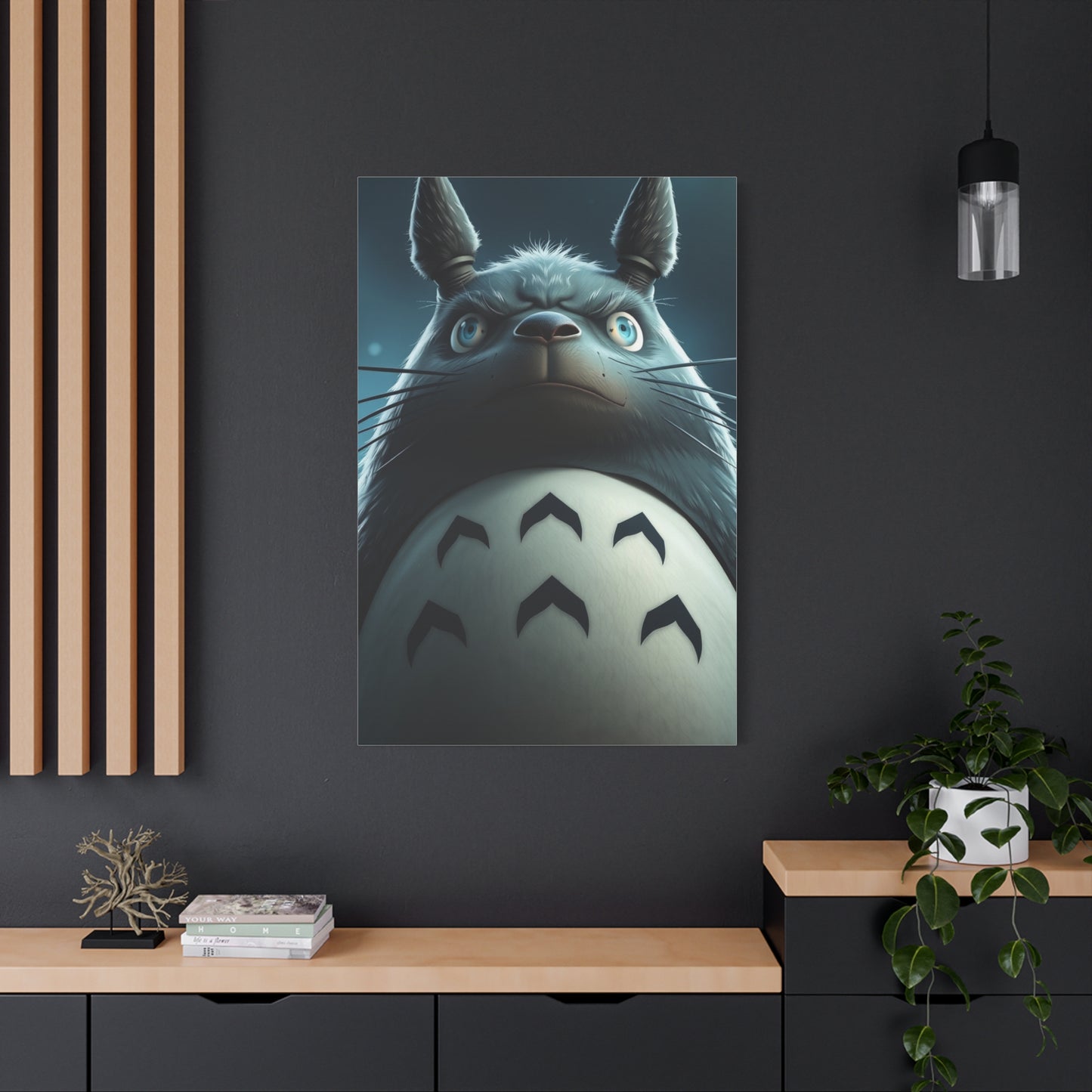 Masterpiece Totoro Art Vision Wall Art & Canvas Print
