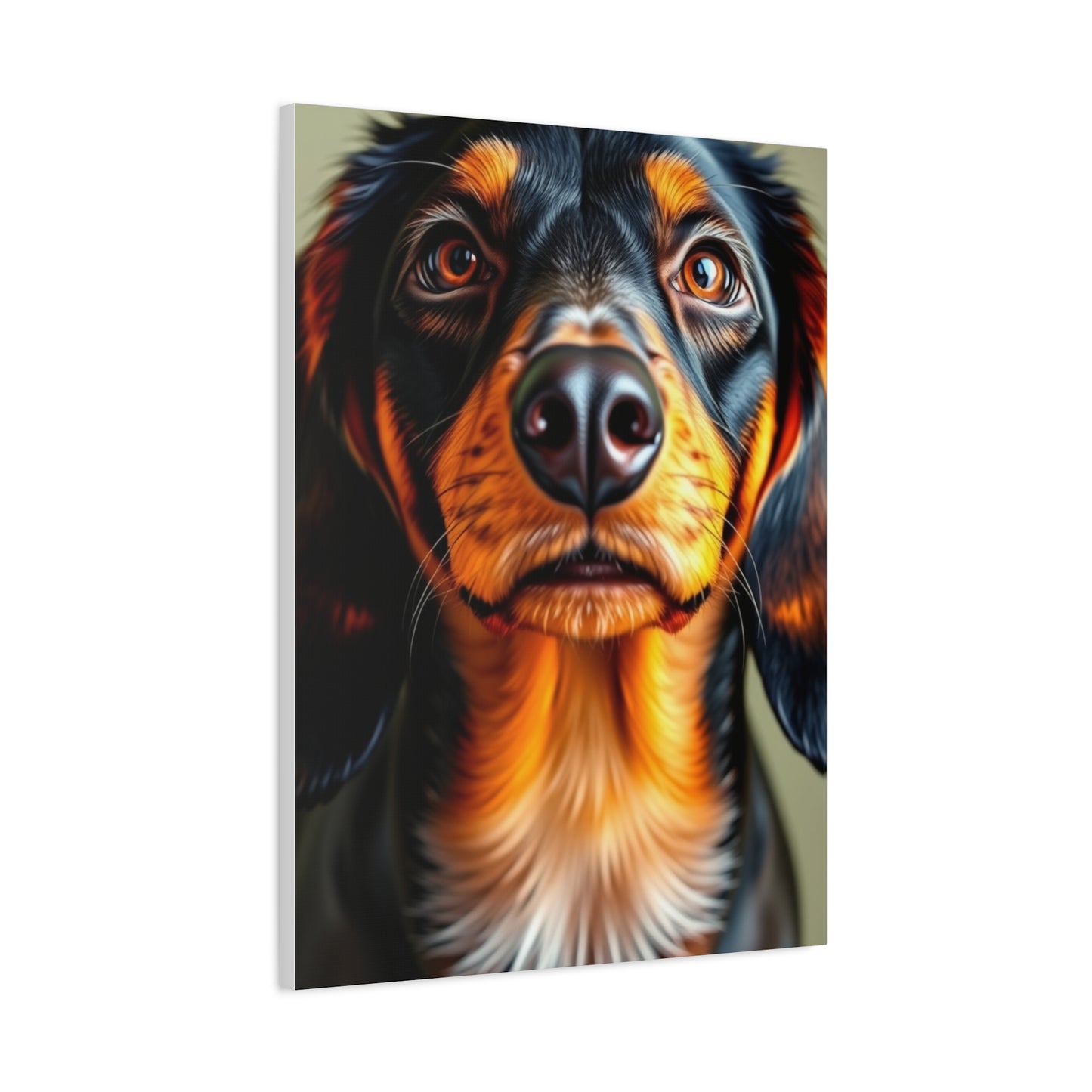 Vision Dachshund Art Art Wall Art & Canvas Print