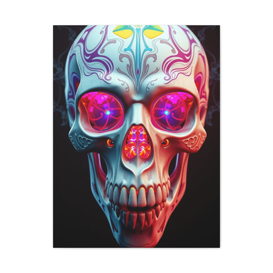 Vision 3D Trippy Skull Art By Ali Gulec Art Art Wall Art & Canvas Print