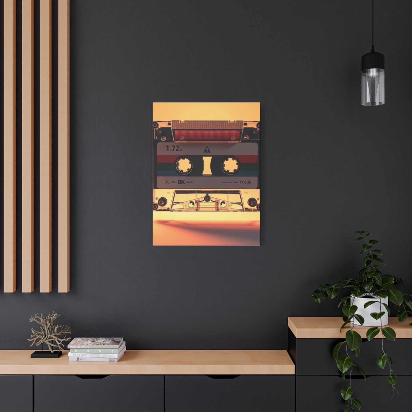 Cassette Tapes Art Luxury Canvas Wall Art & Canvas Print